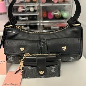 Juicy Couture Pack It Up Shoulder Bag and Wallet